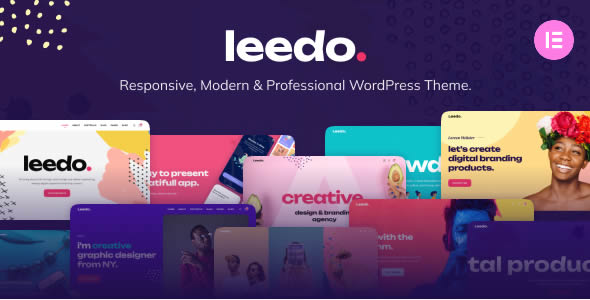 Leedo Theme – Modern, Colorful & Creative Portfolio WordPress Theme Free Download v3.0.0