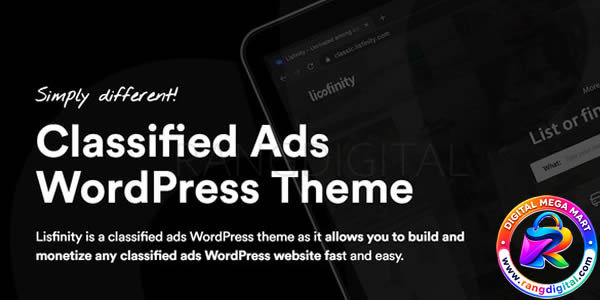 Lisfinity WordPress Theme Free Download v1.5.0