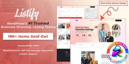 Listify WordPress Theme Free Download v3.2.9