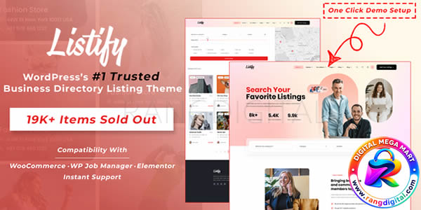 Listify WordPress Theme Free Download v3.2.9
