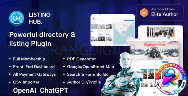 ListingHub - WordPress Business Directory Listing Plugin