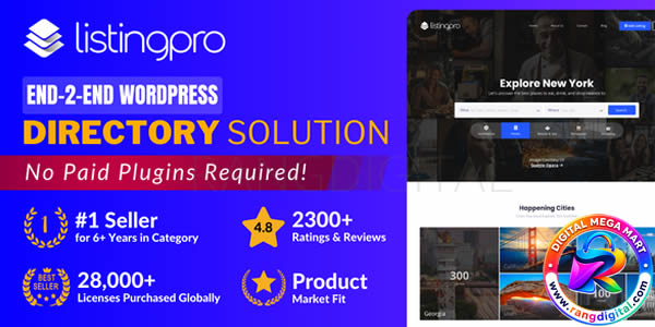 ListingPro Theme Free Download v2.9.11