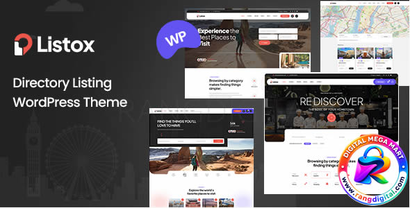 Listox – Directory Listing WordPress Theme Free Download v1.0.0