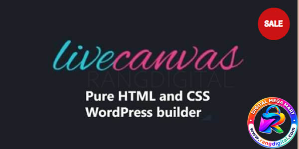 LiveCanvas – Pure HTML and CSS WordPress builder
