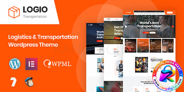 Logio – Logistics & Transportation WordPress Theme