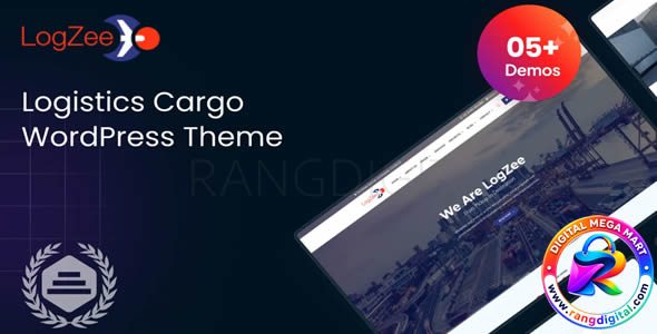 Logzee Theme | Logistics, Transportation, Cargo WordPress Theme Free Download v1.3