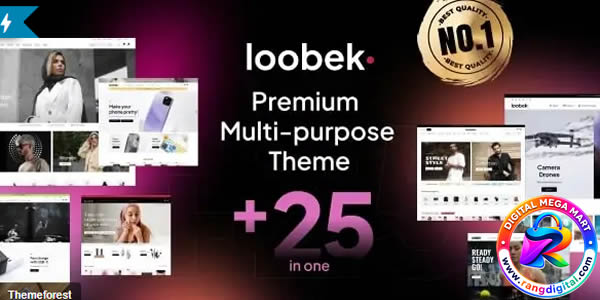 Loobek WooCommerce Theme Free Download v1.5.6