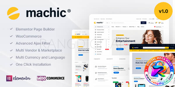 Machic - Electronics Store WooCommerce Theme