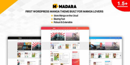 Madara WordPress Theme Free Download v2.2.7.1