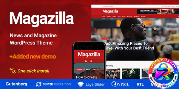 Magazilla News & Magazine Theme Free Download