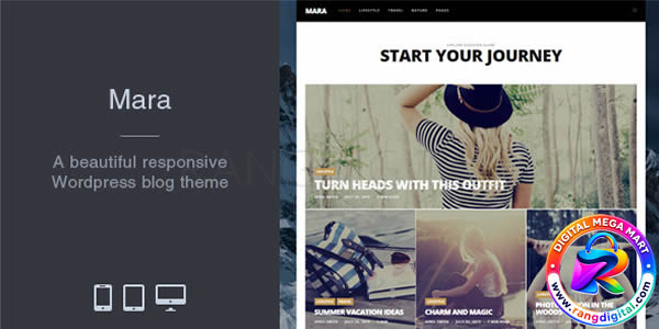 Mara – Photo Blog WordPress Theme Free Download v2.5.6