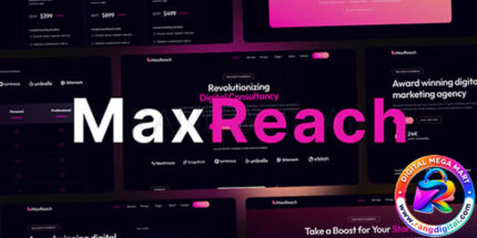MaxReach Theme – SEO & Digital Agency WordPress Theme Free Download v3.4