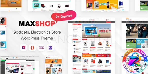 Maxshop Theme – Multi-Purpose Responsive WooCommerce Theme Free Download v3.6.24