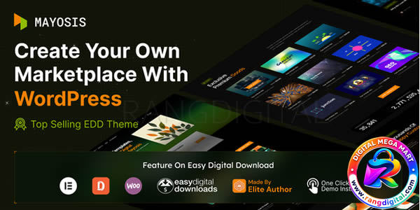 Mayosis WordPress Theme Free Download v6.0