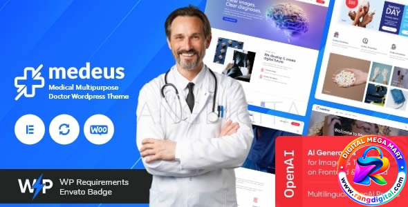 Medeus Theme – Medical WordPress Theme Free Download v1.17.0