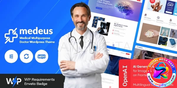 Medeus – Medical WordPress Theme Free Download