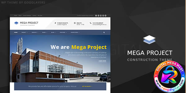 Mega Project Theme Free Download v1.4.4