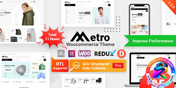 Metro WordPress Theme Free Download v2.13