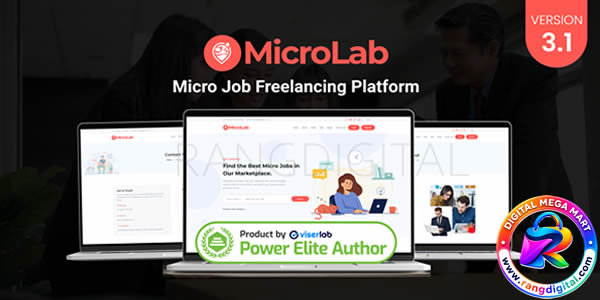 MicroLab Micro Job Freelancing Platform Free