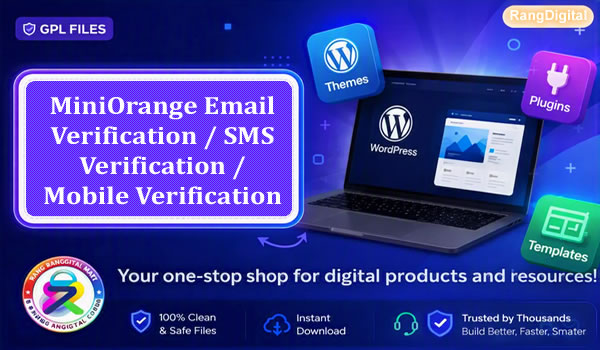 MiniOrange Email Verification / SMS Verification / Mobile Verification Free Download 15.2.5