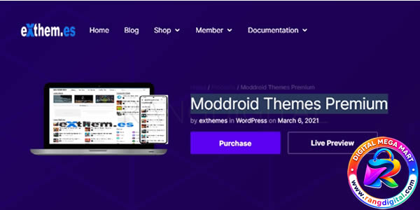 Moddroid Theme Free Download v14.5.9