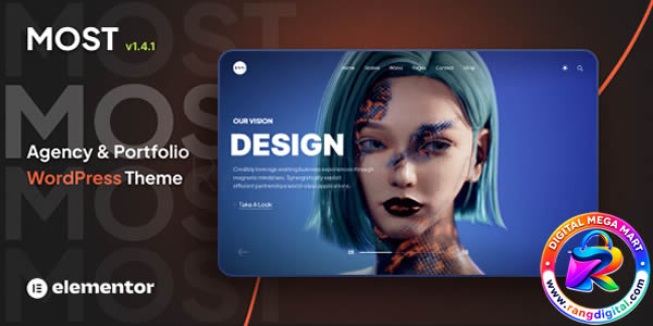 Most – Creative Agency and Portfolio Theme