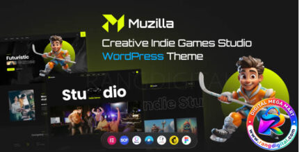 Muzilla – Creative Indie Game Studios WordPress Theme Free Download v1.0.0
