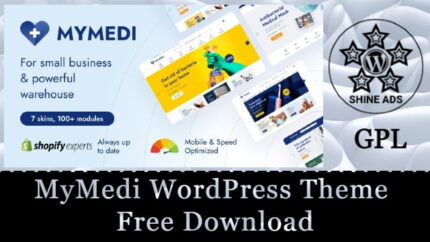 MyMedi WordPress Theme Free Download v1.8.0