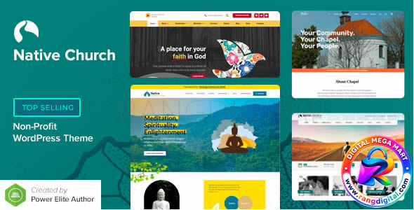 Native Church Theme – Multi Purpose WordPress Theme