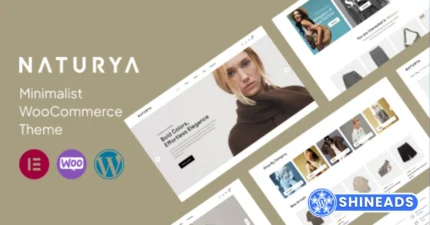 Naturya Theme – Minimalist WooCommerce WordPress Theme Free Download v1.0.5