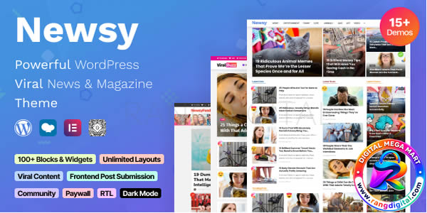 Newsy Theme Free Download v2.6.5
