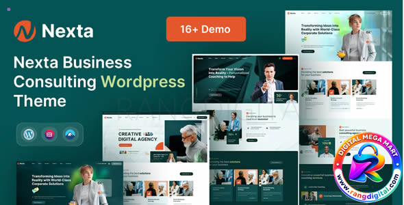 Nexta Theme – Business Consulting WordPress Theme Free Download v1.0.2