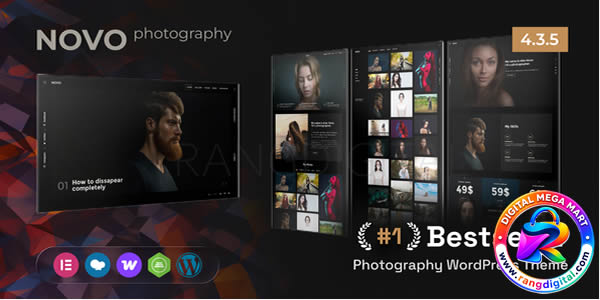 Novo Photography WordPress Theme Free Download v4.3.2