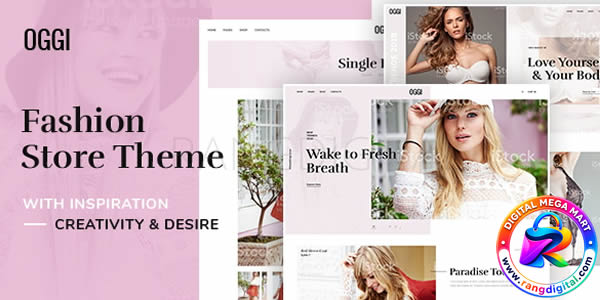 OGGI – Fashion Store WooCommerce Theme Free