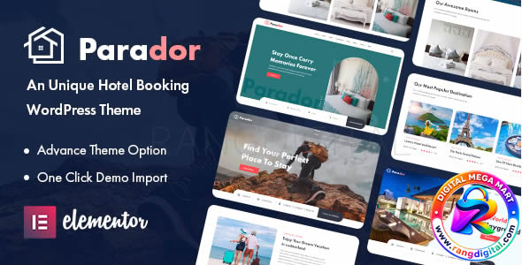Parador Theme – Hotel Booking WordPress Theme Free Download v2.0.4