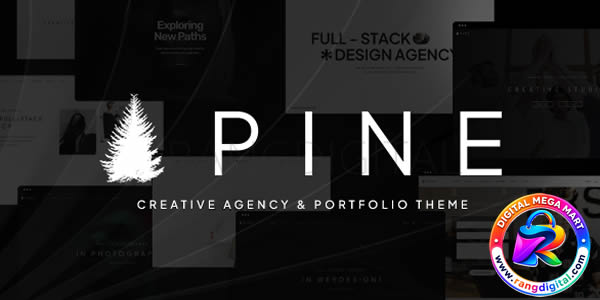 Pine – Creative Agency & Portfolio WordPress Theme Free Download v1.1.7