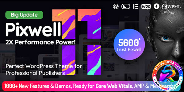 Pixwell Magazine Theme Free Download v11.8