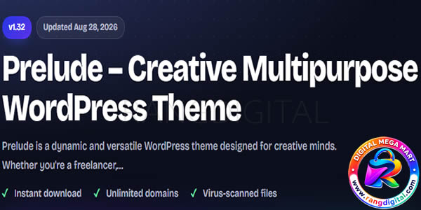 Prelude Theme Free Download v1.30