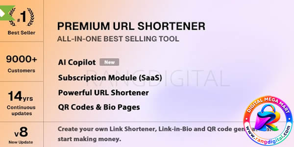 Premium URL Shortener PHP Script Free Download