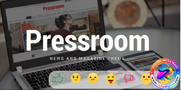 Pressroom – News and Magazine WordPress Theme Free Download 7.4