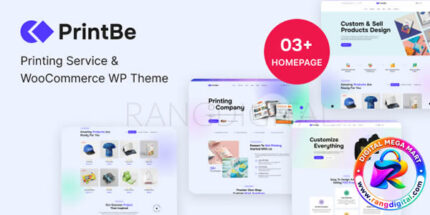 PrintBe - Printing Service & WooCommerce WP Theme