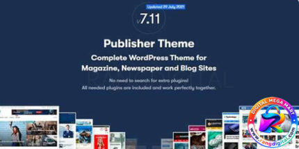 Publisher Theme Free Download v7.12.0