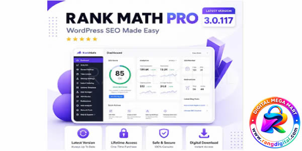 Rank Math Pro Plugin Free Download 3.0.117 + 1.0.274