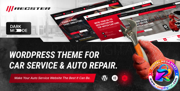 Recster – Car Service & Auto Repair Theme Free Download v1.0.0