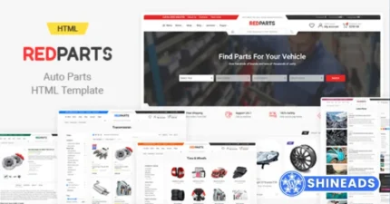 RedParts Theme – Auto Parts WordPress Theme Free Download v1.18.0