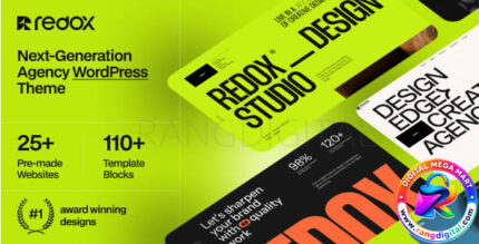 Redox – Creative Agency Portfolio WordPress Theme Free Download v1.0.5