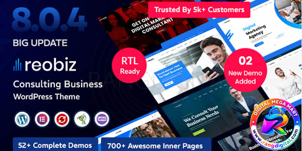 Reobiz Theme Free Download v8.0.3