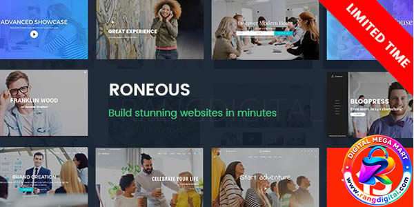 Roneous - Creative Multi-Purpose WordPress Theme