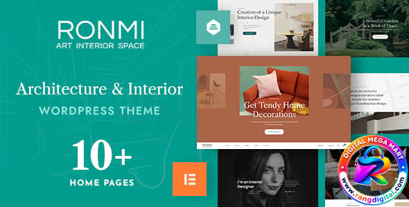Ronmi Theme – Architecture and Interior Design WordPress Theme Free Download v1.2.12