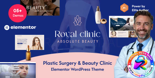 Royal Clinic – Plastic Surgery & Beauty Clinic WordPress Theme Free Download v1.1.4